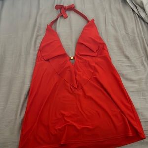 Tire on the neck bathing suit top 1 tankini